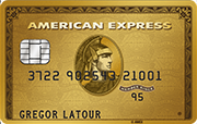 Carte Credit Suisse Amex Gold