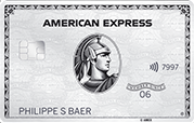 Carte Credit Suisse Amex Platinum