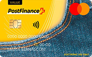 Carte PostFinance Mastercard Value