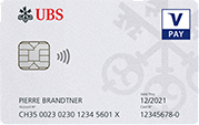 Carte V PAY UBS