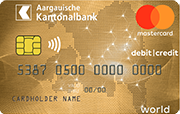 Karte AKB Mastercard Flex-Gold