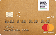 Karte World Mastercard Gold Migros Bank