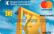 Carte MasterCard Flex Gold BCVs