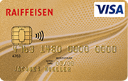 Cartão Visa Card Gold Raiffeisen