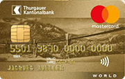 Karte World Mastercard Gold TKB