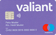 Cartão Maestro Valiant