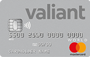 Cartão World Mastercard Silver Valiant