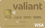 Cartão Visa Gold Valiant